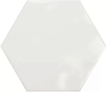 Напольная Geometry Hex White Gloss 15x17.3